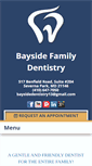 Mobile Screenshot of baysidedentistry13.com